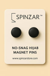 Black Hijab Magnet Pins